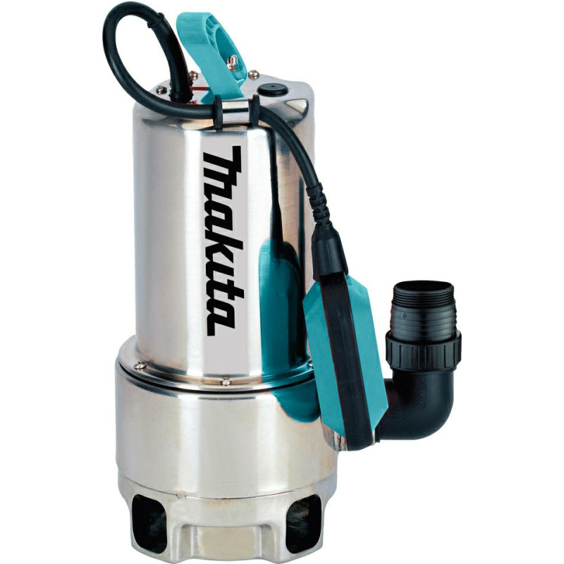 Makita POMPA DO WODY BRUDNEJ Z PŁYWAKIEM 1100W 250 l/min INOX PF1110