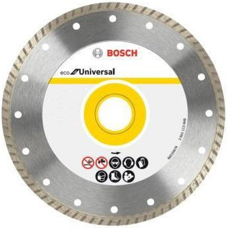 Bosch DIAMOND DISC 125MM TURBO ECO UNIVERSAL