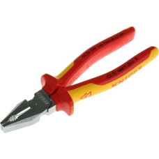 Knipex SZCZYPCE UNIWERSALNE IZOLOWANE  200mm O ZWIĘKSZONYM PRZEŁOŻENIU