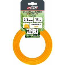 Awtools AW TRIMMER LINE CLASSIC  2,7x15m/ STAR