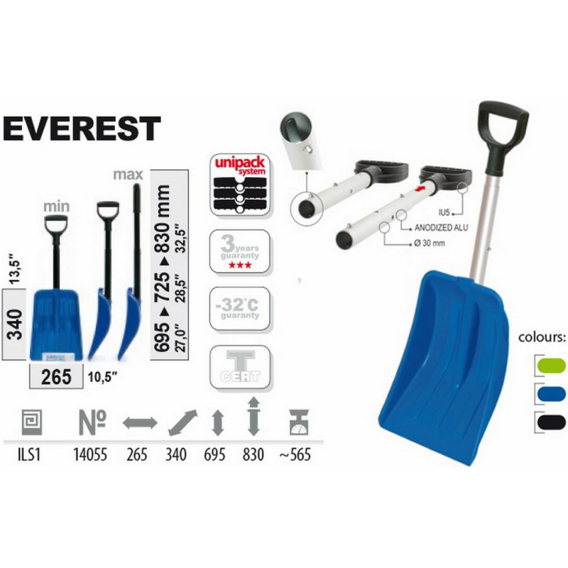 Prosperplast PP.ŁOPATA DO ŚNIEGU SKŁADANA