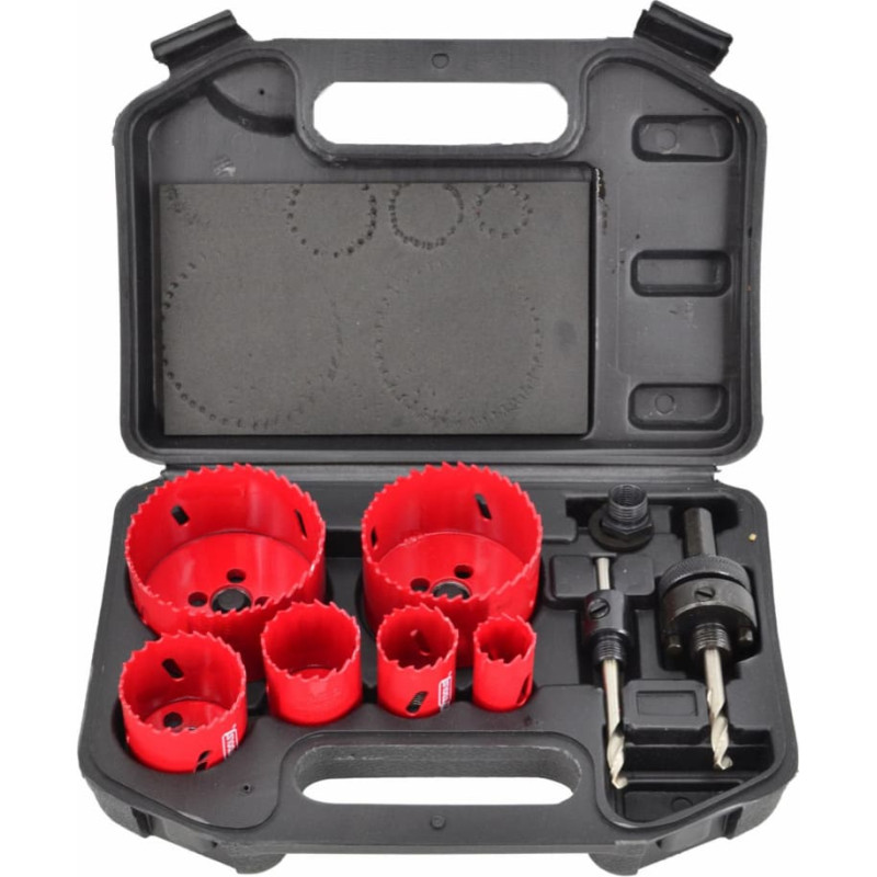 Awtools AW BI-METAL HOLE SAW SET 8pcs 22-73mm