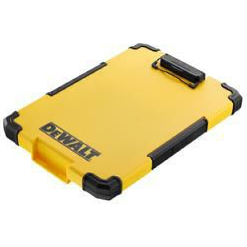 Dewalt TSTAK clipboard, underlay (yellow/black, with 180 LED light)