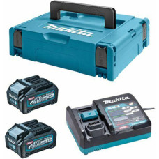 Makita ZESTAW ZASILAJĄCY 40V XGT (BL4040x2+DC40RA) MAKPAC