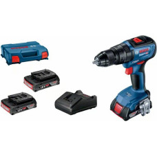 Bosch CORDLESS IMPACT BRUSHLESS DRILL 18V 50/24NM 3X2.0AH GSB 18V 50/24NM