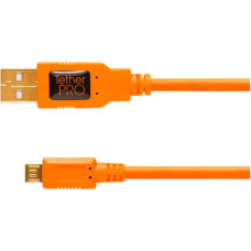 Tether Tools TetherPro USB 2.0 A Male to Micro B 5-pin orange