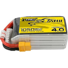 Tattu R-Line 4.0 1050mAh 22.2V 130C 6S1P XT60 Battery