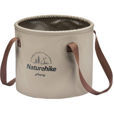 Naturehike 10L round collapsible bucket NH20SJ040 light brown