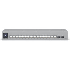 Ubiquiti USW-Pro-Max-16-PoE-EU | Switch | 4x 2.5 GbE RJ45 PoE++, 12x GbE RJ45 PoE+, 2x SFP+, Etherlighting, L3, 180W