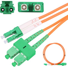 Extralink SC/APC-LC/APC | Patchcord | Multi Mode, OM2, Duplex, 3mm, 3m