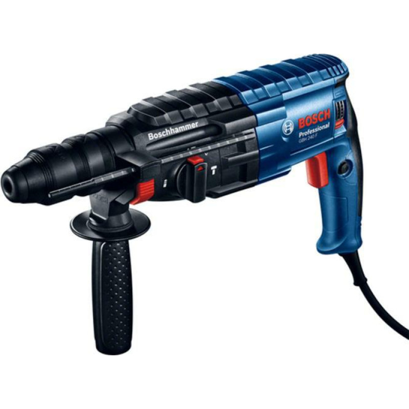 Bosch HAMMER DRILL WITH FORGING OPTION 790W 2,7J GBH 240 F + EXTRA HANDLE