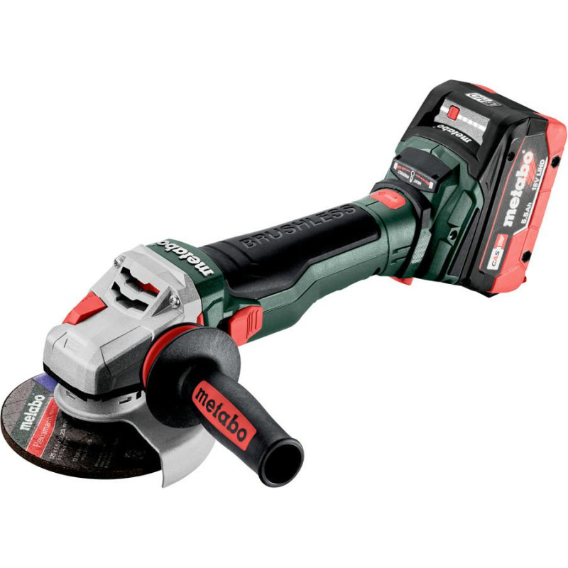 Metabo SZLIFIERKA KĄT.WB 18 LTX BL 15-125 QUICK 2x5,5Ah LiHD METABOX