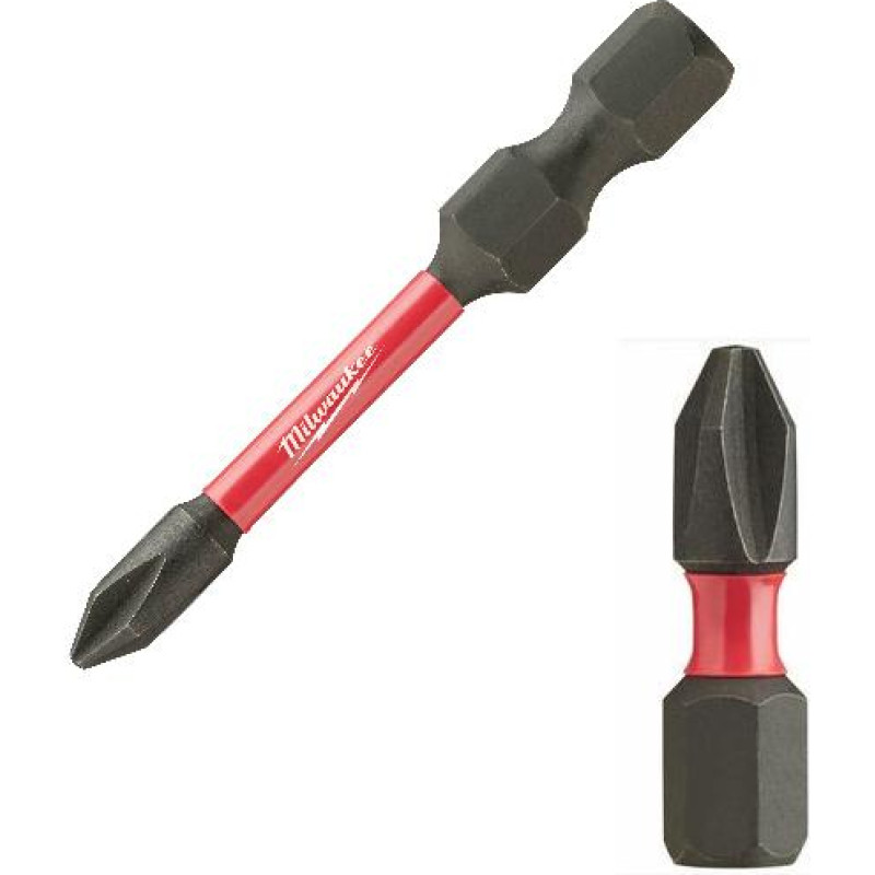 Milwaukee KOŃCÓWKA PH1 x 25mm/ 2szt. SHOCKWAVE