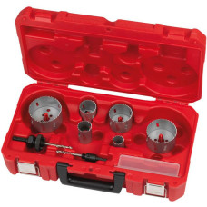 Milwaukee ZESTAW OTWORNIC BIMETAL CONTRACTOR 10szt.