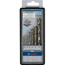 Bosch RobustLine HSS-Co 6 piece Drill Bit Set