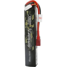 Gens Ace Lipo Gens ace 25C 1100mAh 3S1P 11.1V Airsoft Gun battery with T-plug