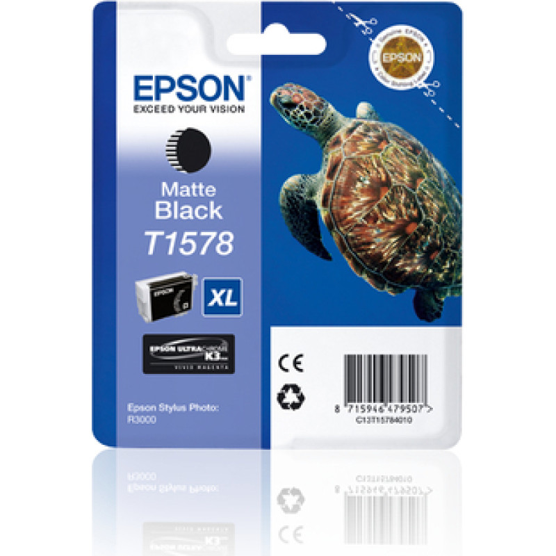 Epson Ink Cartridge matte black T 157              T 1578N