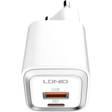 Ldnio Wall charger LDNIO A2318M USB, USB-C + USB-C - Lightning Cable