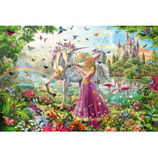 Schmidt Spiele Puzzle Beautiful fairy in the magic forest 200 - 56197