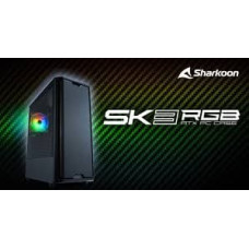 Sharkoon SK3 RGB, tower case (black)