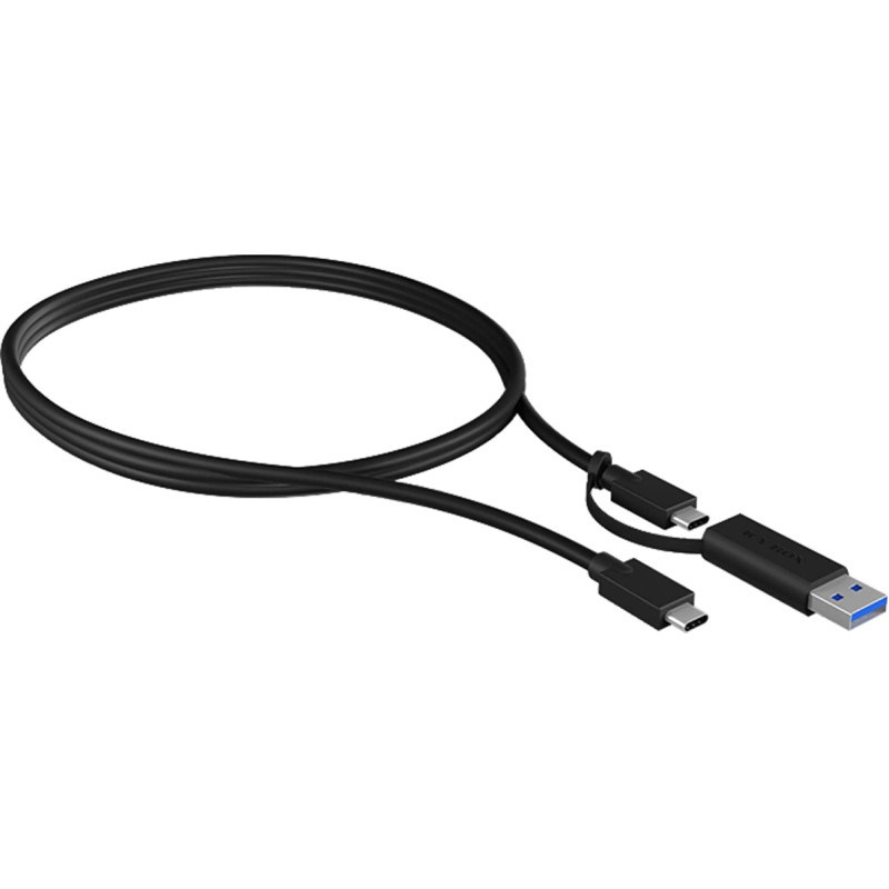 Icy Box USB-C cable IB-CB031 (black, 1 meter)