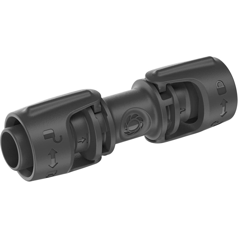 Gardena Micro-Drip-System Connector 13mm (1/2) (dark grey, 3 pieces, model 2023)