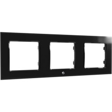 Shelly Wall Frame 3, Cover (black, for Wall Switch)