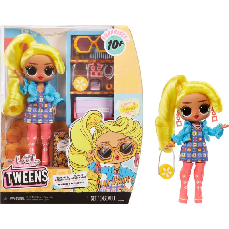 Mga Entertainment LOL Surprise Tweens - Hana Groove, doll