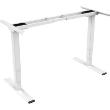 Digitus Electrically Height-Adjustable Table Frame, Dual Motor, 3 Levels DA-90433, Base Frame (White)