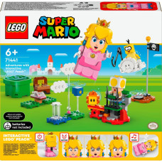 Lego 71441 Super Mario Adventures with the interactive LEGO Peach, construction toy