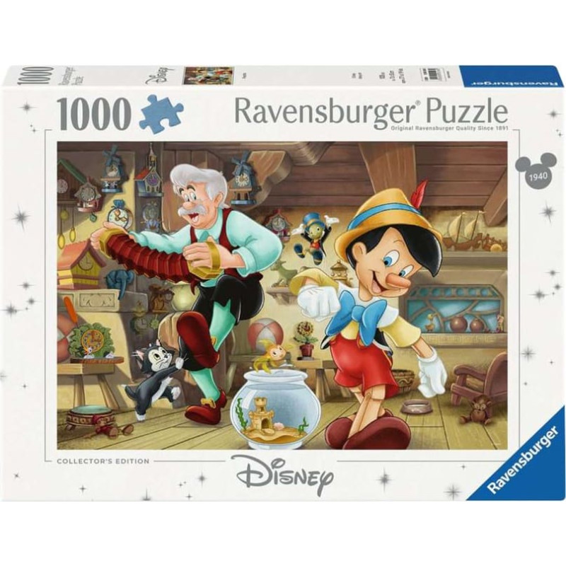 Ravensburger Puzzle Disney Collector's Edition - Pinocchio (1000 pieces)