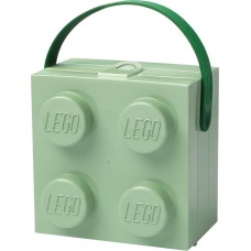 Room Copenhagen LEGO Box with Handle, Storage Box (light green)