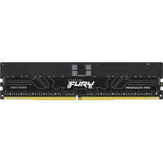 Kingston FURY DDR5 - 16GB - 6400 - CL - 32, single RAM (black, KF564R32RBE-16, Renegade Pro, INTEL XMP, AMD EXPO)