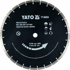 Yato TARCZA DIAMENTOWA DO BETONU 400x25,4mm