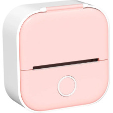 Phomemo T02 portable label printer pink case