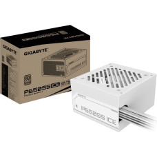 Gigabyte Power Supply|GIGABYTE|GP-P650SS ICE|650 Watts|Efficiency 80 PLUS SILVER|PFC Active|MTBF 100000 hours|GP-P650SSICE