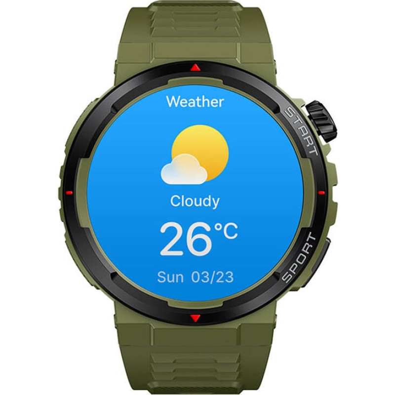 Zeblaze Ares 3 Plus Smartwatch (Green)