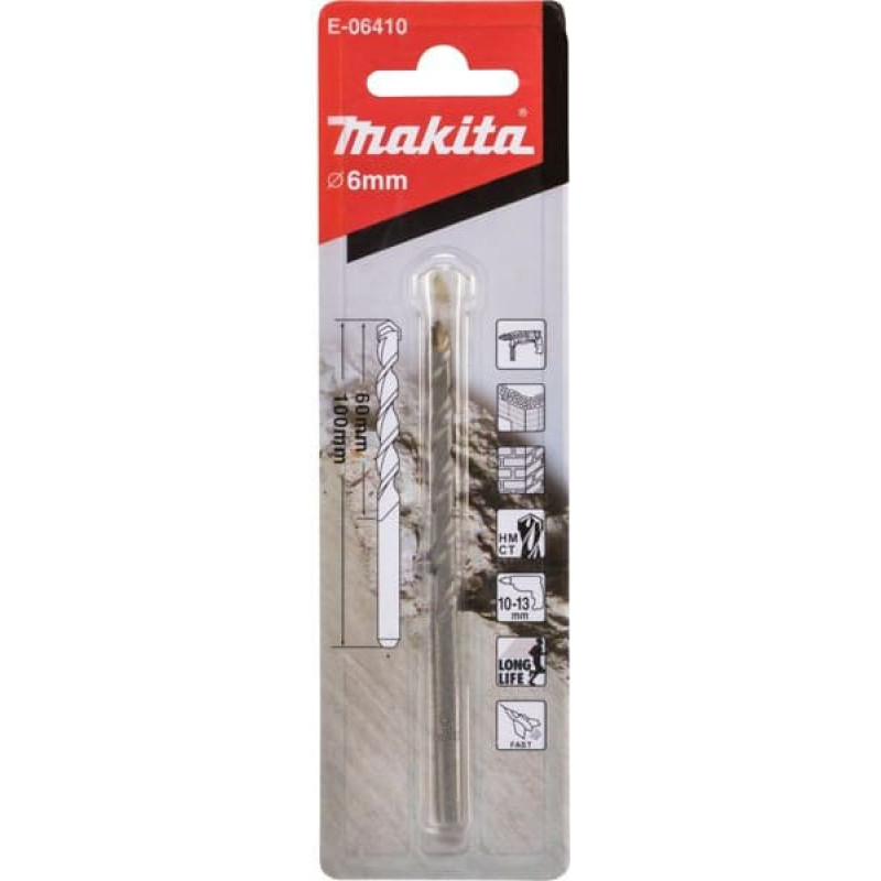 Makita Steinbohrer 6x100 mm