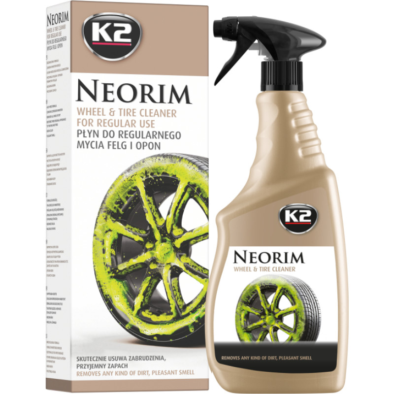 K2 PŁYN DO MYCIA FELG OPON NEORIM 700ml
