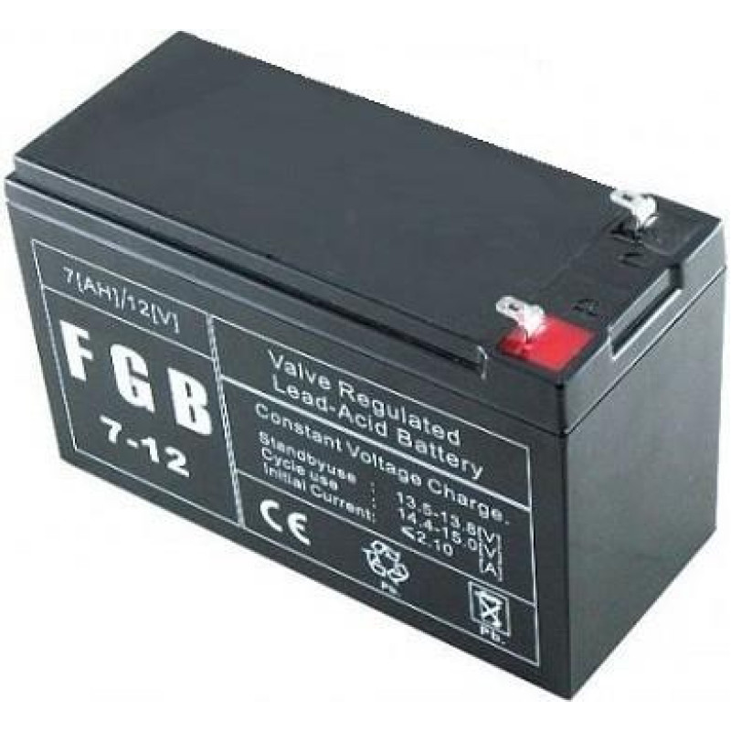 Battery EMU 12V 7AH VRLA FGB7-12