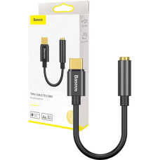 Baseus L54 Audio Adapter USB-C + mini jack 3,5mm (Black)