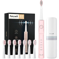 Fairywill Sonic toothbrush with head set and case FairyWill FW-E11 (pink)