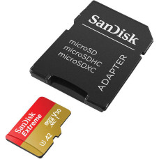 Sandisk Memory card SANDISK EXTREME microSDXC 128 GB 190/90 MB/s UHS-I U3 (SDSQXAA-128G-GN6MA)