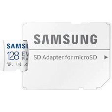 Samsung Memory card microSD MB-MC128SA EU EVO Plus 128GB + adapter