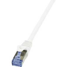 Logilink Patchcord, CAT6A, S/FTP, PIMF, 0.25m, White (CQ3011S)