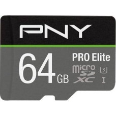 PNY Tab PNY PRO Elite MicroSDXC 64 GB Class 10 UHS-I/U3 A1 V30 (P-SDU64GV31100PRO-GE)