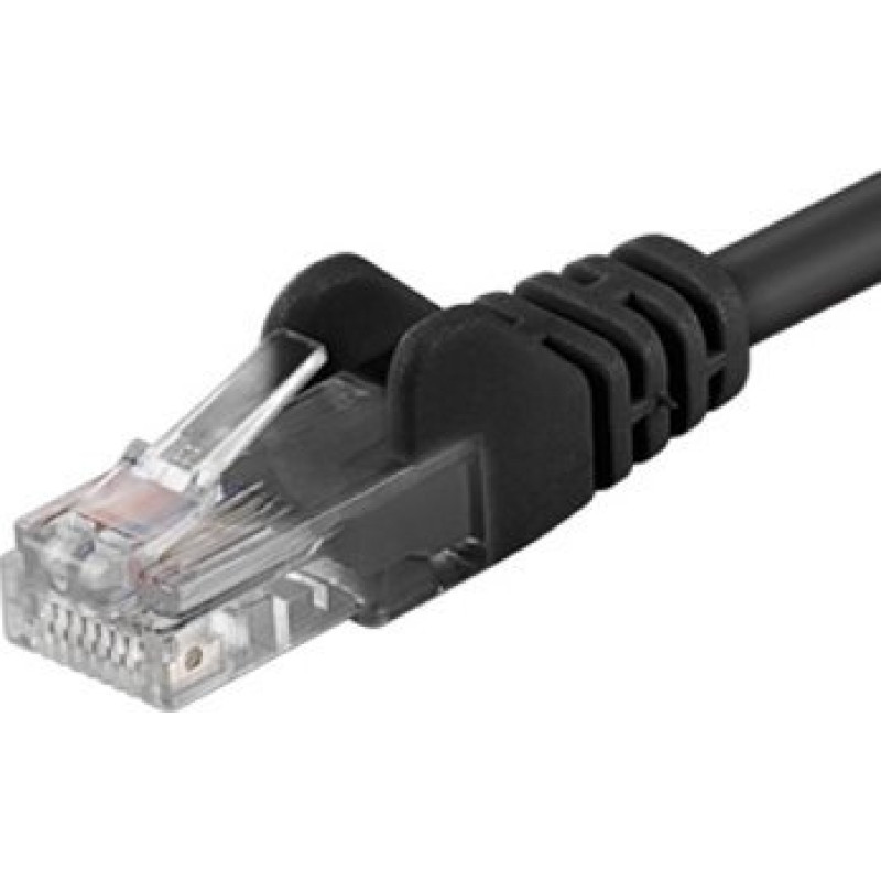 Premiumcord PREMIUMCORD Patch cable UTP RJ45-RJ45 CAT5e 0.5m black