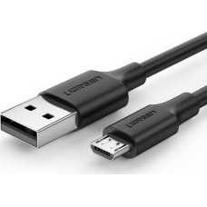 Ugreen USB cable Ugreen USB-A - microUSB 3 m Black (UGR1160BLK)