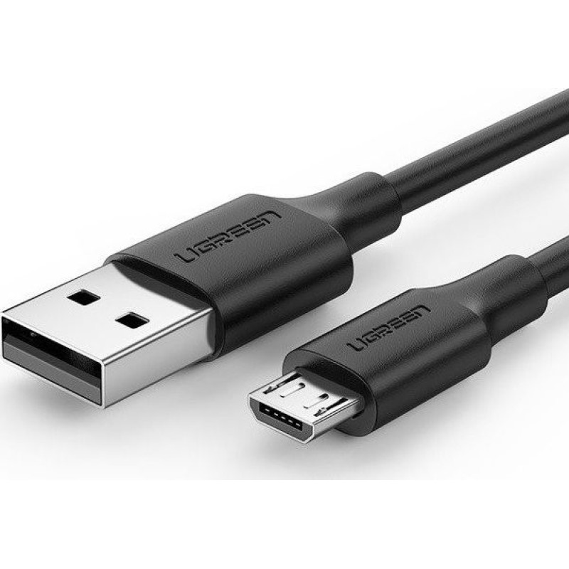 Ugreen USB cable Ugreen USB-A - microUSB 3 m Black (UGR1160BLK)