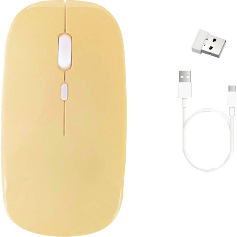 Strado Mouse Strado Bluetooth + Radio (Yellow)
